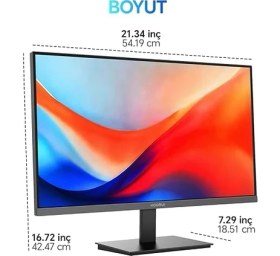 Resim E2412F 24 Inç Monitör Full Hd, 100 Hz, 5ms, Göz Konforu, Srgb%99 Farbumfangs, (1920 x 1080, Hdmı, Vga, Neigbar, Vesa 75X75) 