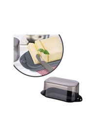 Resim Kilitli Plastik Kapaklı Kahvaltılık Tereyağlık Peynirlik Erzak Saklama Kabı Ap-9428 4741 