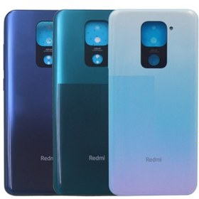 Resim Xiaomi Redmi Note 9 Arka Kapak Pil Batarya Kapağı Orjinal 