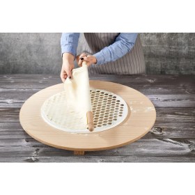 Resim Berina Home Vip Ahmet Xl Yuvarlak Mantı Kalıbı – En Büyük Boy, Tek Seferde 199 Adet Mantı Açma Kalıbı, Pratik Hamur Kesme Aparatı 