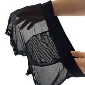 Resim Erkekler için Yazlık Seksi Boxer Şort, File Saydam Nefes Alabilir Rahat Boxer Şortlar, Esnek Spor Şortlar, Günlük Kullanım İçin Erkeklerin Rahat İç Çamaşırı 