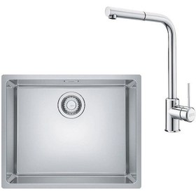 Resim Franke Maris Mrx 110-50 Eviye + Sırıus Doccıa Krom Armatür 