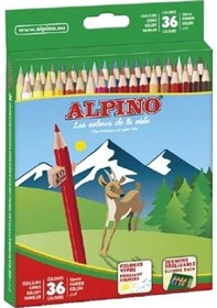 Resim Alpino Kuru Boya Tam Boy 36 Renk Al 600 Çok Renkli 