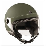 Resim Tucano Urbano El Jettın Yarım Kask Mat Haki Yeşil 