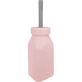 Resim OiOi 3 Adet Alıştırma Bardağı Pinky Pink Powder Grey 200 ml Ergonomik Tasarım ve Kolay Temizlenebilir 
