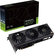 Resim ASUS PROART-RTX4070TI-O12G GAMING 12GB GDDR6X 192Bit 