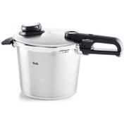 Resim Fissler Vitaquick Premium Düdüklü Tencere - Gri - 6 lt 