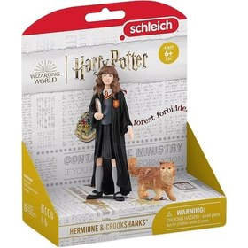 Resim Schleich Harry Potter Büyücülük Dünyası Mini Figür Hermione Ve Crookshanks 