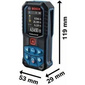 Resim Bosch GLM 50-27 C Lazerli Uzaklık Ölçer-Lazer Metre - 0601072T00 