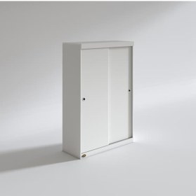 Resim Kenzlife Gardırop Sürgülü Kapaklı Kapılı Karanfil120 Byz Gardolap Dolap 