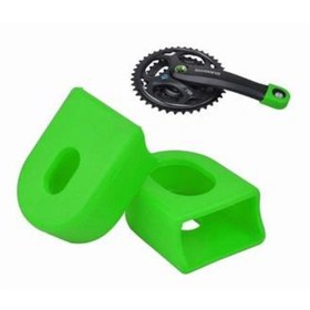 Resim Bisiklet Aynakol Koruma - Plastik, Yeşil 