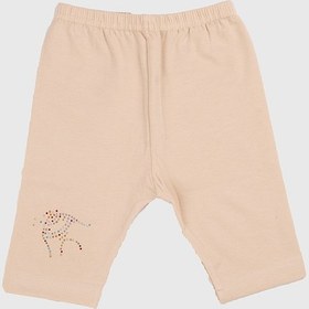 Resim Ceylanoğlu 6 lı Kız Çocuk Likralı Kısa Tayt - 339 Ten Krem 