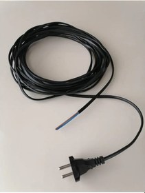 Resim Süpürge Kablosu 2X0,75Mm Fiş Baskılı Bakır 10 Metre Yassı 