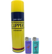 Resim Clipper Desenli Gazlı Çakmak Ve Gaz Ajans264152 
