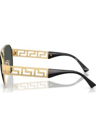 Resim Versace Ve 2289 100287 61 Erkek Pilot Gold Metal Güneş Gözlüğü Altın 