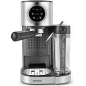 Resim HOMEND Coffeebreak 5015H Süt Köpürtücülü Otomatik Espresso Makinesi 