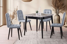 Resim KUZEY MASA, ETRO SANDALYE, EFES, 80X80 