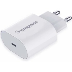 Resim Sprange Vıa F30 Plus 25 Watt (USB-C) Hızlı Şarj Güç Adaptörü PT18 