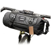 Resim Lixada Bisiklet Direk Çantası, Tpu Materyal, Su Geçirmez, 3-7l Kapasite, Sırtlı Kilitli, Dayanıklı Ve Temizlenmesi Kolay Siyah Siyah 
