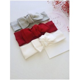 Resim MinnieKids 3 Lü Ribana Bebek Bandana Seti (KGE) 