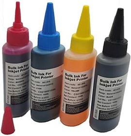 Resim For Canon Pixma MX410 Kartuş Dolum Mürekkebi Takım 4x100ML 4 Renk Set Mürekkep Muadil 