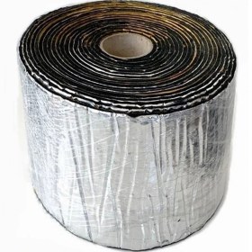 Resim Bant Evi Folyolu Araç Oto Ses Isı Yalıtımı 6mm 20cmx5m Folyolu Kendinden Yapışkanlı Kauçuk Izolasyon Malzemesi 