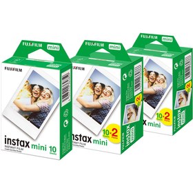 Resim Instax mini 10'lu Film 5'li Set 50 Poz 