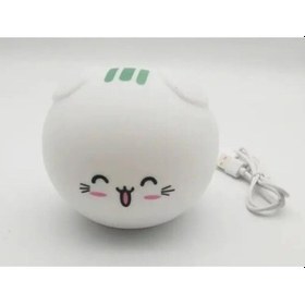 Resim Sevimli Kedi Temalı Dokunmatik Gece Lambası Diğer 