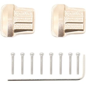 Resim Skycity Traxxas 1/18 Trx-4m İçin Yükseltme Parçası: Altın Renkli Pirinç Aks Muhafazası 