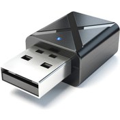 Resim Moveevo Kn320 Bt5.0 Kablosuz Ses Adaptörü - Çift Fonksiyonlu Verici/alıcı, 10m Menzil, Taşınabilir Ses Akışı Çözümü 