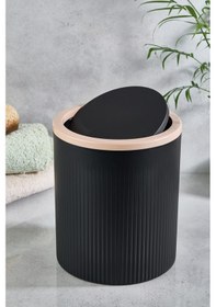 Resim Decorev Büyük Çöp Kovası 7 Litre - Ofis, Mutfak Ve Banyo Lüks Kova Beyaz 