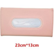 Resim Youmex Pratik Araç Mendil Kutusu - Güneşlik Montajlı, Pu Deri, 3 Renk Seçenekli 23x15x5cm 