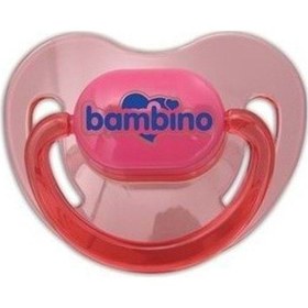 Resim Bambino Silikon Damaklı Emzik No:3 Pembe 18+ Ay Pembe 