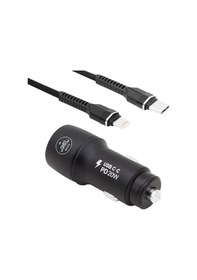 Resim Powerway Cc35 Yeni Nesil Usb-c İphone To Type-c Araç Şarj Seti Pd18w Oto Çakmaklık Şarj Soketi Araç İçin 