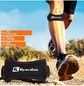 Resim Jokmae Kırmızı Nilon Patella Koruyucu Kayış - Ventileli, 19.5x6cm, 38g - Diz Koruması Gül Diğer 