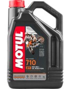 Resim Motul 710 2t Motosiklet Motor Yağı 4 Lt 
