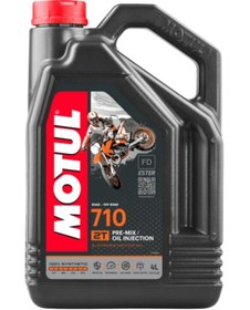 Resim Motul 710 2t Motosiklet Motor Yağı 4 Lt 