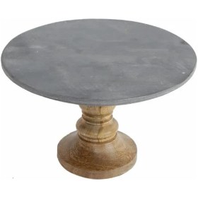 Resim Patna Kek Standı, Taş Ahşap 