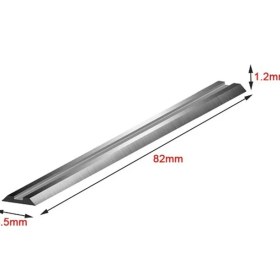 Resim BHD Planya Bıçağı Planer Bıçağı 82 mm 