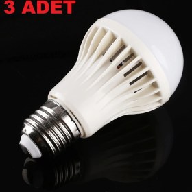 Resim Pi İthalat 7W Enerji Tasarruflu LED Ampul ( 3 Adet ) Pi 