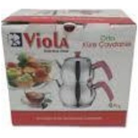 Resim Viola Küre Aile Boyu Çaydanlık Takımı 