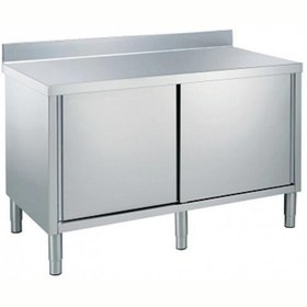 Resim Professional Dolaplı Çalışma Tezgahı, 100 Mm Sırtlı - 1600 Mm MS1617N 