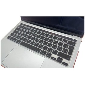 Resim Rusça Klavye Apple Uyumlu MacBook Pro M1-m2, 13inç Kılıf Touchbarlı Pro A2338 A2251 A2289 A2141 İle Siyah 