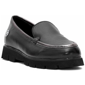 Resim Mammamia D25ya-7380 Kadın Hakiki Deri Casual Ayakkabı Siyah Siyah 