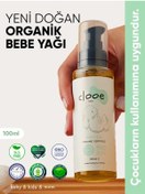 Resim Clooe Organik Bebek Yağı 100 ML Zeytinyağı - Badem Yağı - Jojoba Yağı - Yenidoğan Kullanımına Uygun 