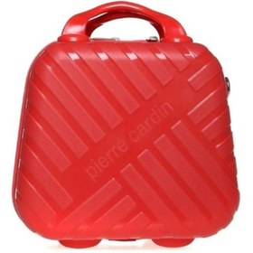 Resim Pierre Cardin Kırmızı Kadın Makyaj Çantası 04pc1960-mky 