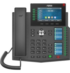 Resim Fanvil X6u Renkli Ekran Gigabit Ip Telefon 