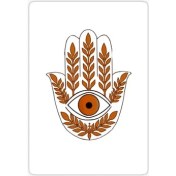 Resim TSC Nazar Boncuğu Yapıştırma Etiket Sticker Duvar 18CM MD16 