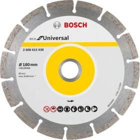 Resim Bosch - Ekonomik Seri 9+1 Genel Yapı Malzemeleri Için Elmas Kesme Diski 180 mm 