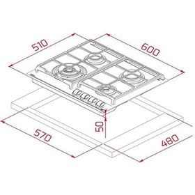 Resim Teka HLB 8600 ST - GZC 64320 XBC ST - DLV 68660 ST TOS Urban Serisi Gri Ankastre Set 